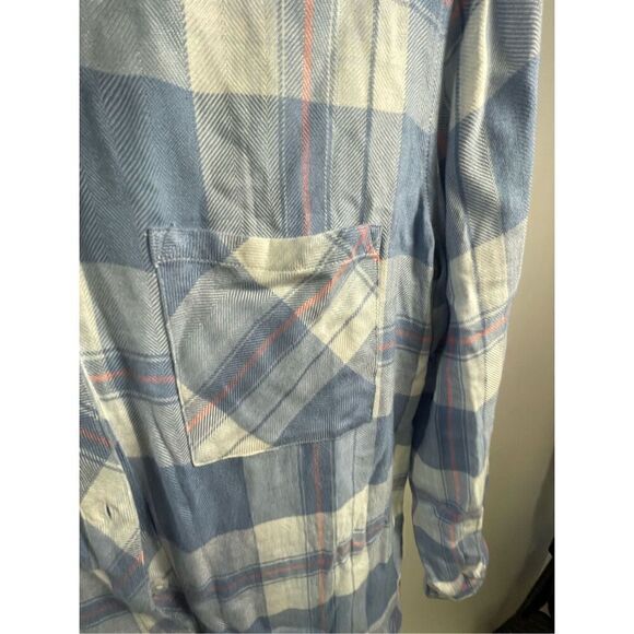 Rails Hunter Blue Lake Coral Buttoned Down Shirt Size S - Picture 4 of 10